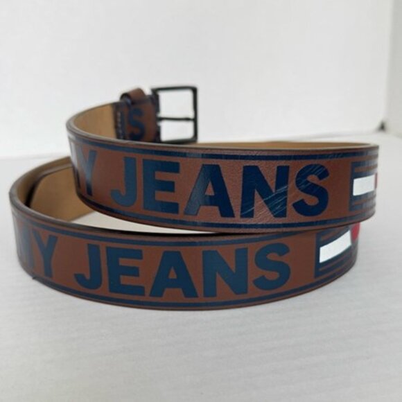 Tommy Hilfiger Tommy Jeans Logo Belt Size XL - Picture 2 of 7